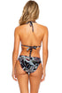 Luli Fama Night Glam Triangle Halter Top